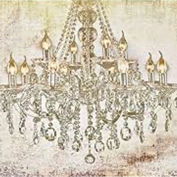 “Swing from the chandelier” fashion glam picture modern girl home decor - Picture 5 of 8